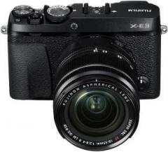 Fujifilm X E3 Black with XF 18 55mm Lens Mirrorless Camera Kit